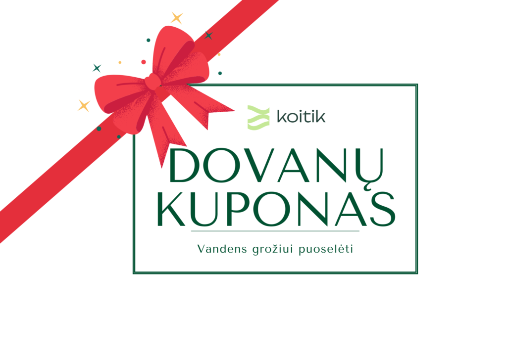 Elektroninis Koitik dovanų kuponas - 100 eurų