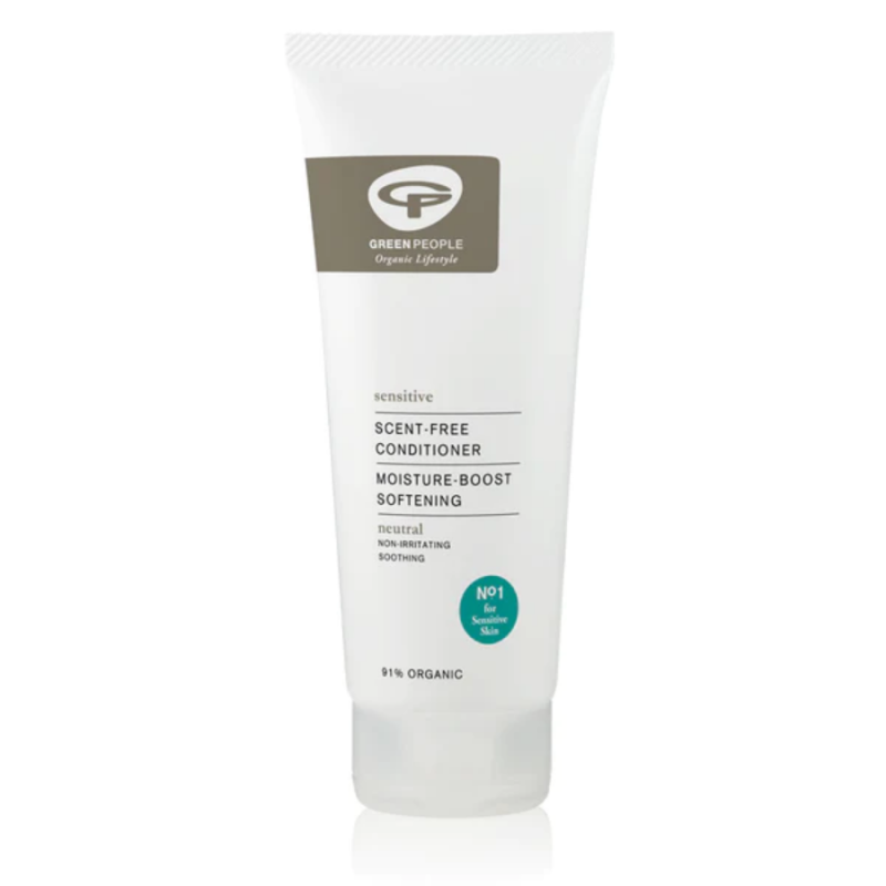 Bekvapis kondicionierius jautriai galvos odai GREEN PEOPLE, 200 ml