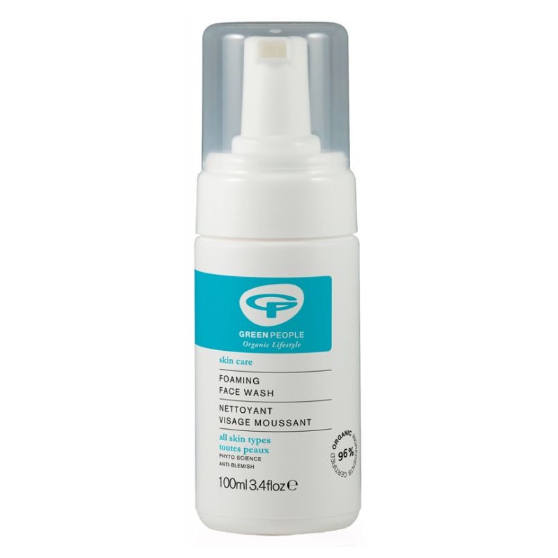 Putojantis veido prausiklis GREEN PEOPLE, 100 ml