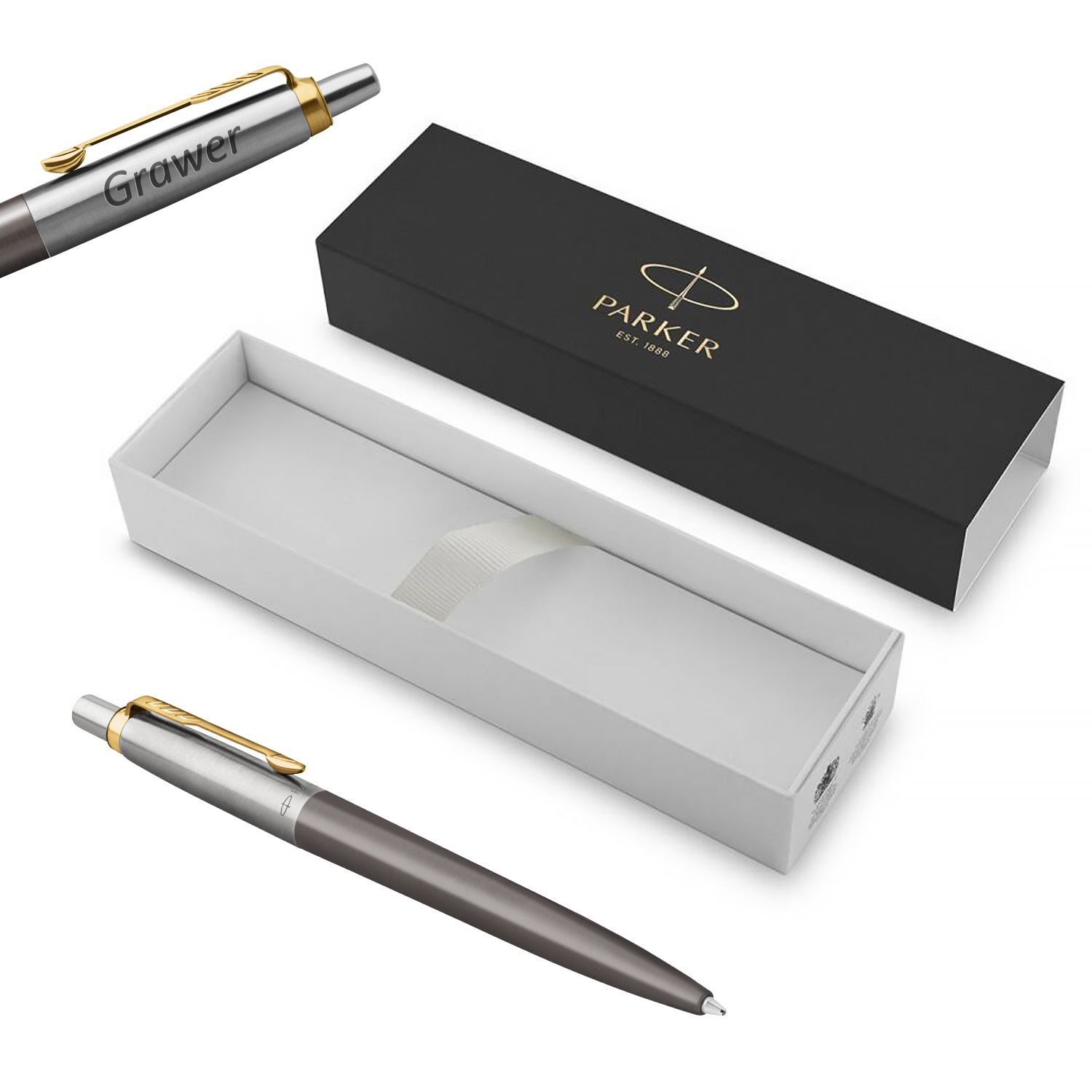 Długopis Parker Jotter XL Grey Core GT z grawerem