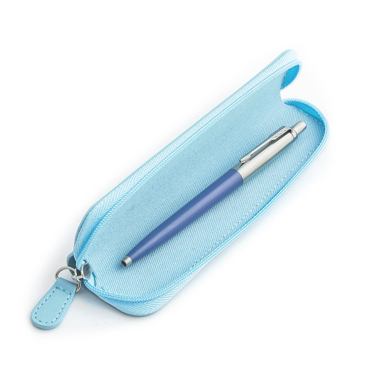 Parker Jotter Originals Blue Tušinuko dovanų rinkinys su mėlynu dėklu