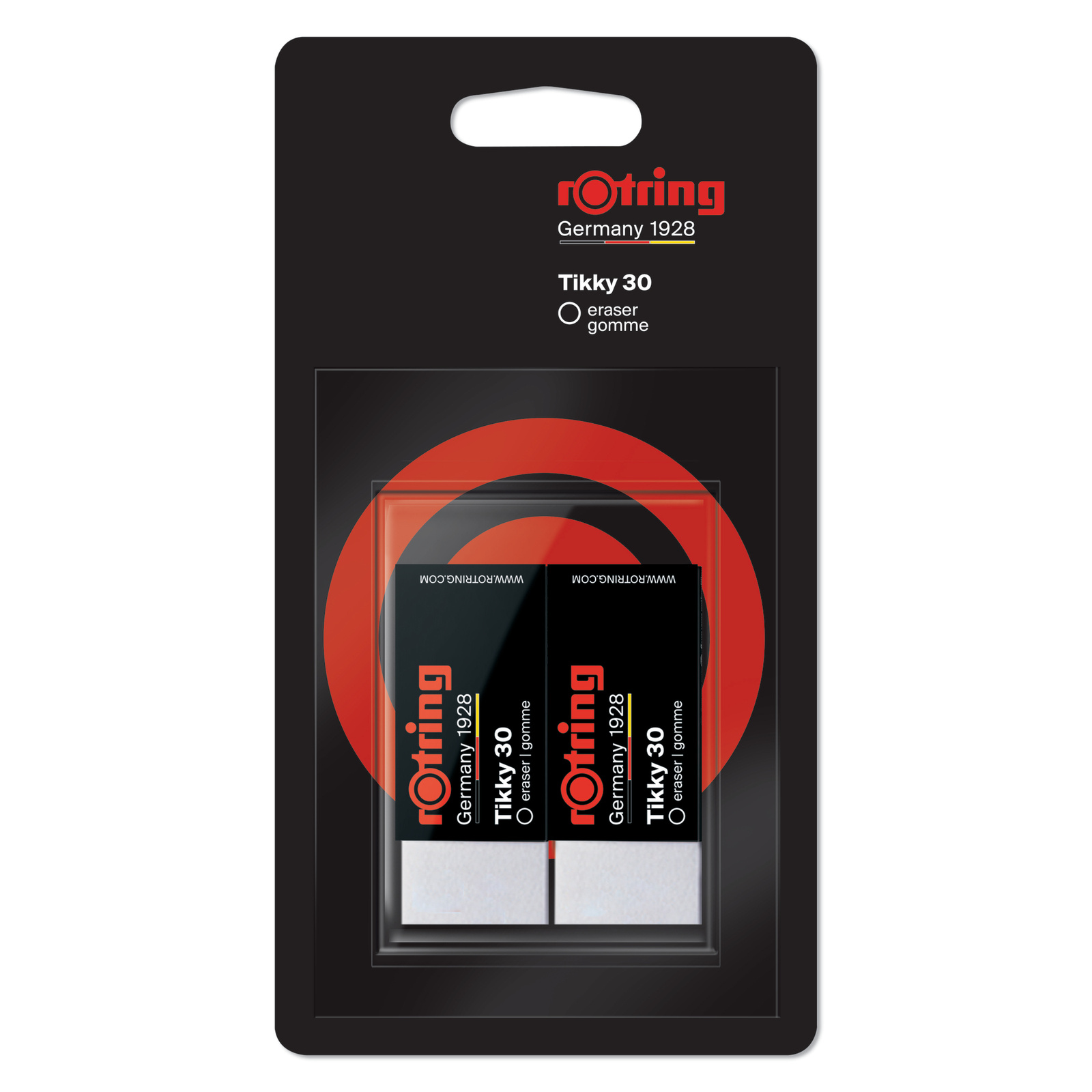Rinkinys Tikky Eraser baltas 30- 2 vnt. - 2221257