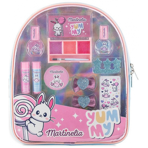 Martinelia Grožio rinkinys kuprinėje vaikams Yummy Bag Beauty Makeup Set Yummy