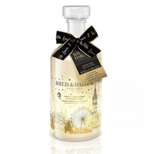 Baylis - Harding Vonios putos Sweet Mandarin - Grapefruit Luxury Light Up Creme Bath Bubbles 500ml