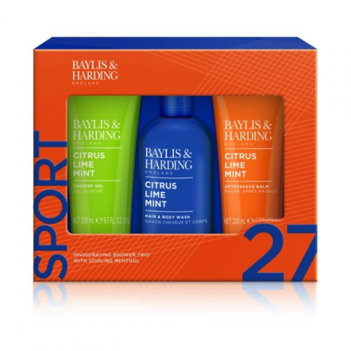 Baylis - Harding Kūno priežiūros rinkinys vyrams Sport Shower Trio Gift Set