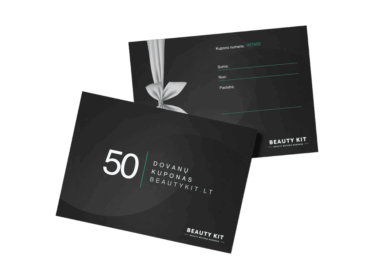 Beauty Kit dovanų e-kuponas (50 EUR)