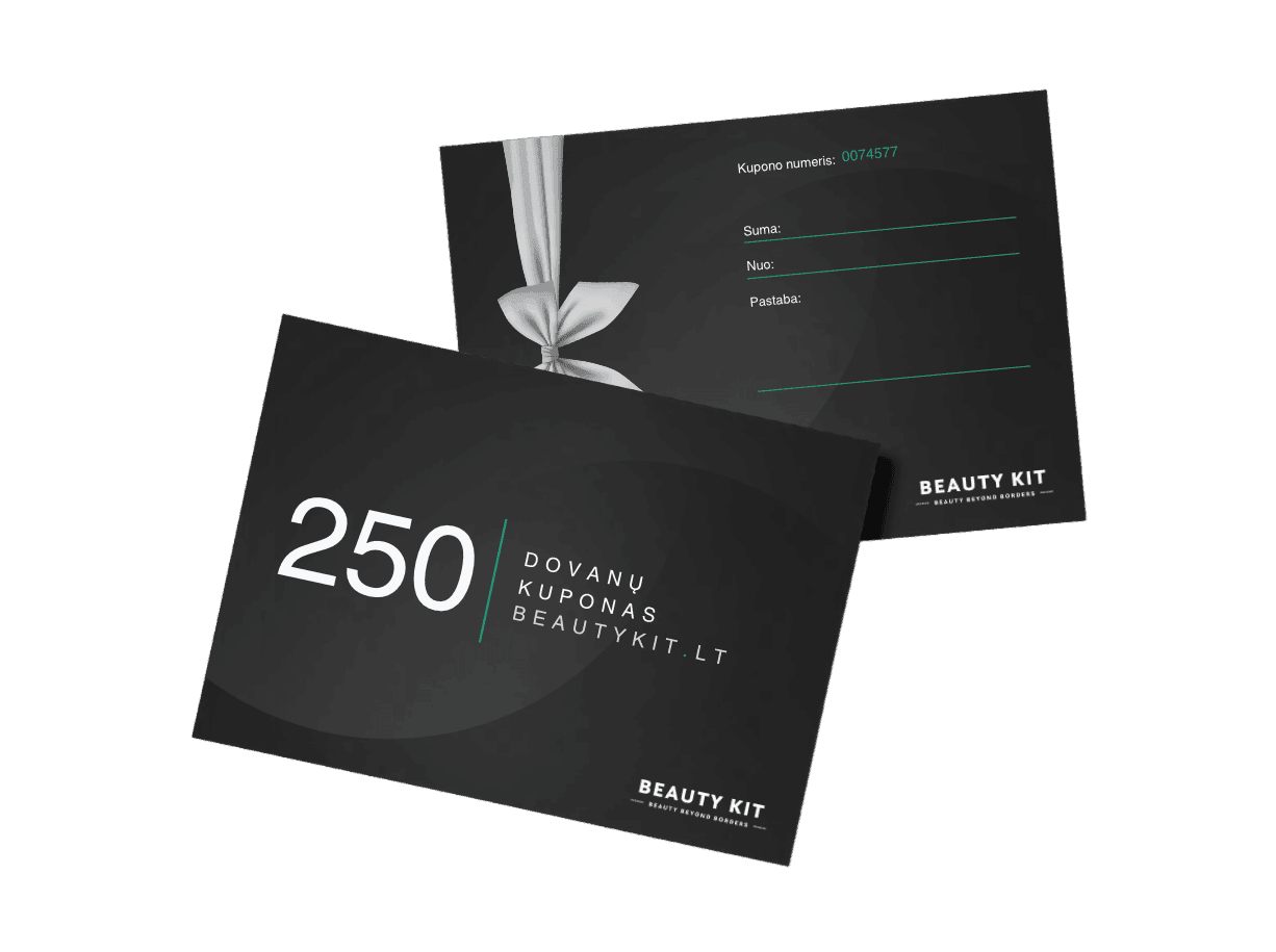 Beauty Kit dovanų e-kuponas (250 EUR)