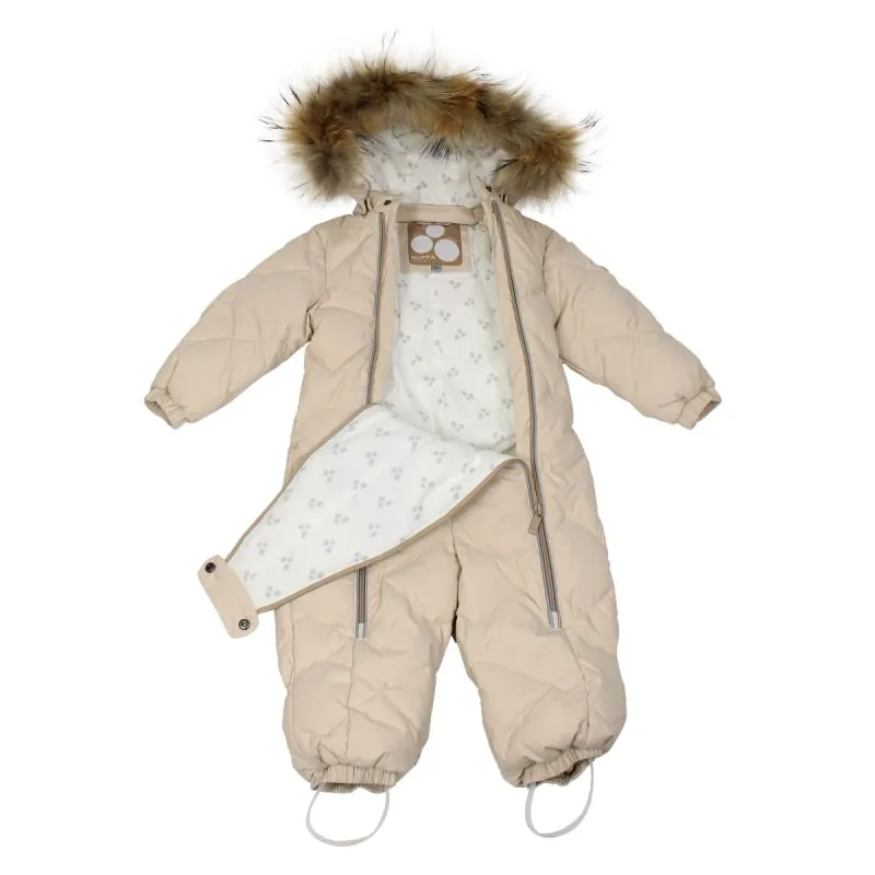 Huppa kombinezonas BEATA 1, Light Beige, 62 cm. : Dydžiai - 62, Spalva - Smėlinė