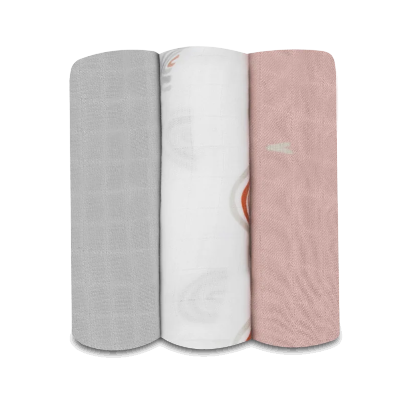 Lionelo Rainbow Bamboo Box vystyklai, 3vnt, Multicolor