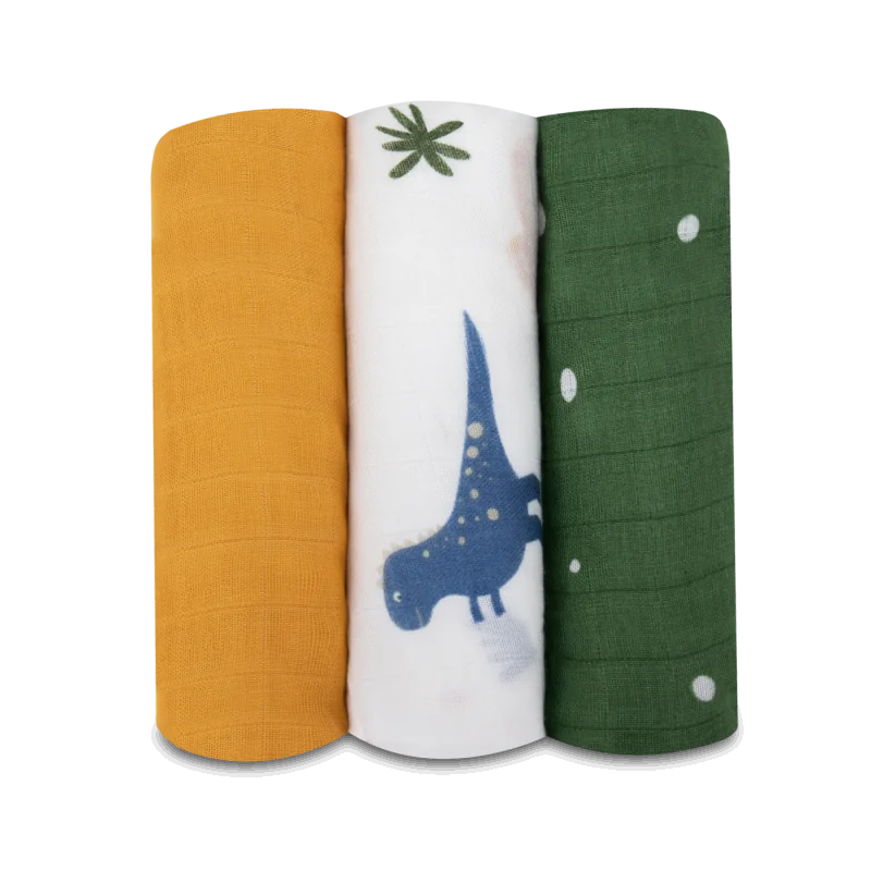Lionelo Dino Bamboo Box vystyklai, 3vnt, Multicolor