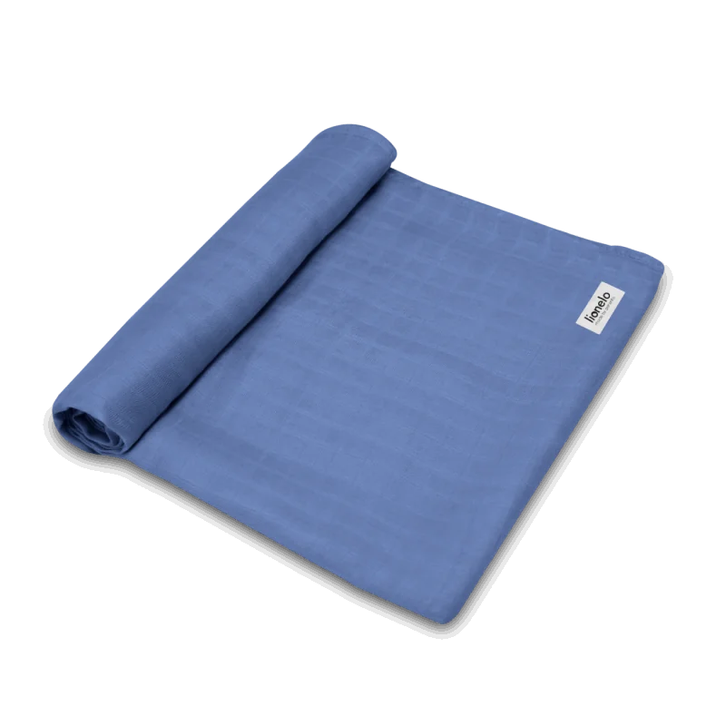 Lionelo Bamboo Swaddle vystyklas, Blue Denim