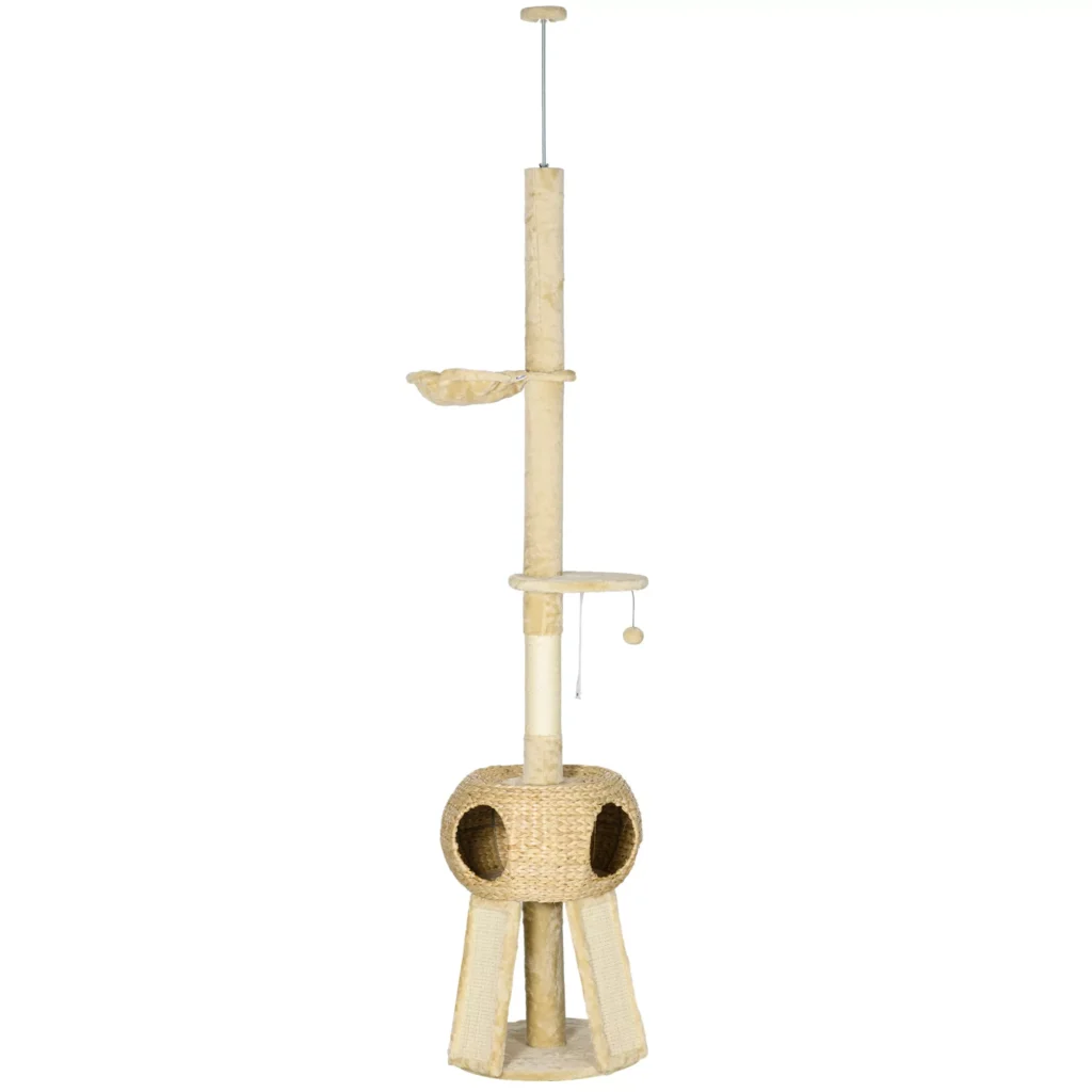 Draskyklė reguliuojamo aukščio 225-255 cm, katėms iki 5 kg