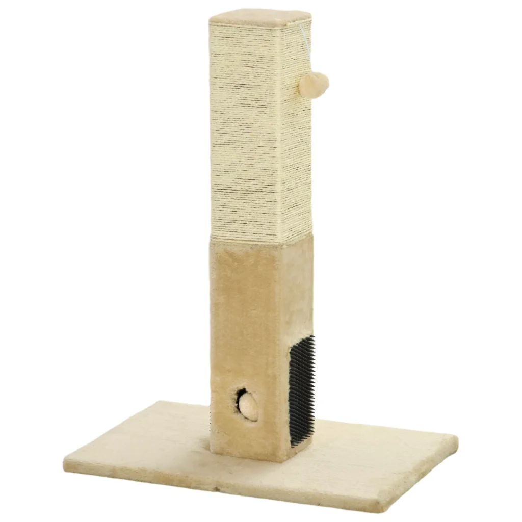Kačių draskyklė, 79 cm su žaidimų kamuoliuku