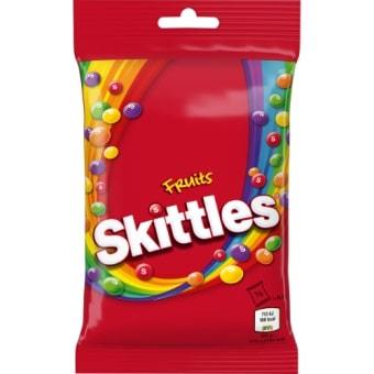 Dražė SKITTLES Fruits Pouch, 125 g