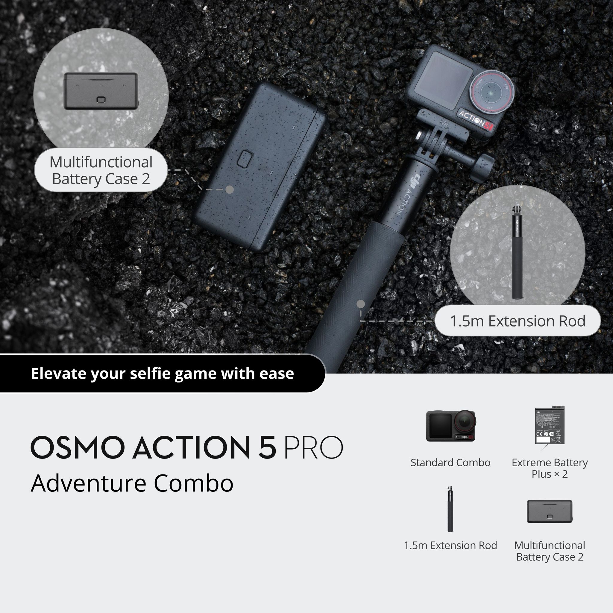 DJI Osmo Action 5 Pro Adventure Combo