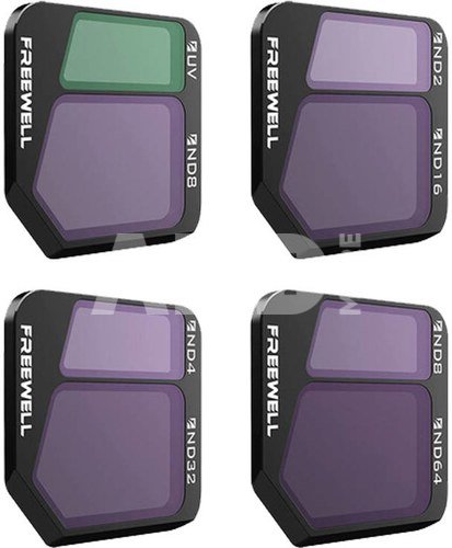 Set of 4 filters Split ND Freewell for DJI Mavic 3