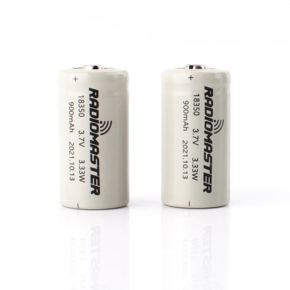 RadioMaster 900mah 3.7v Li-ion 18350 (2vnt)