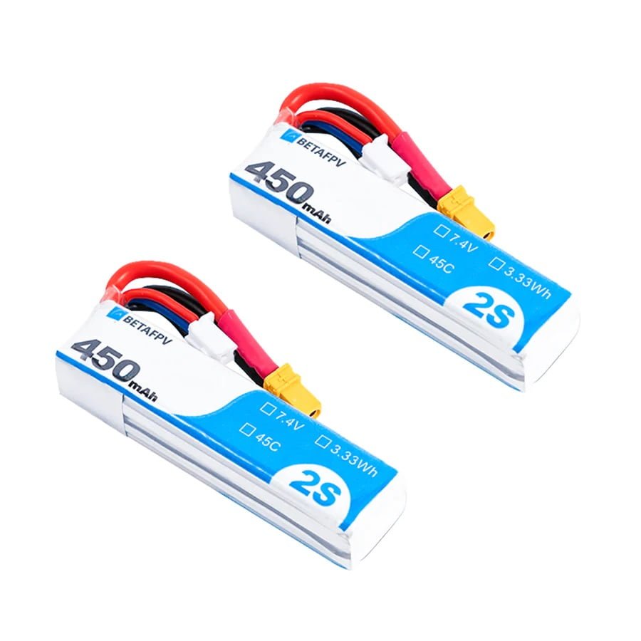 Baterija BETAFPV 450mAh 2S 45C - XT30