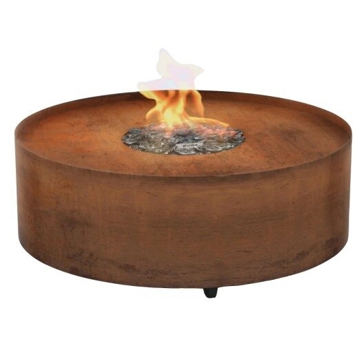 PLANIKA GALIO FIRE PIT CORTEN AUTOMATIC dujinis lauko židinys