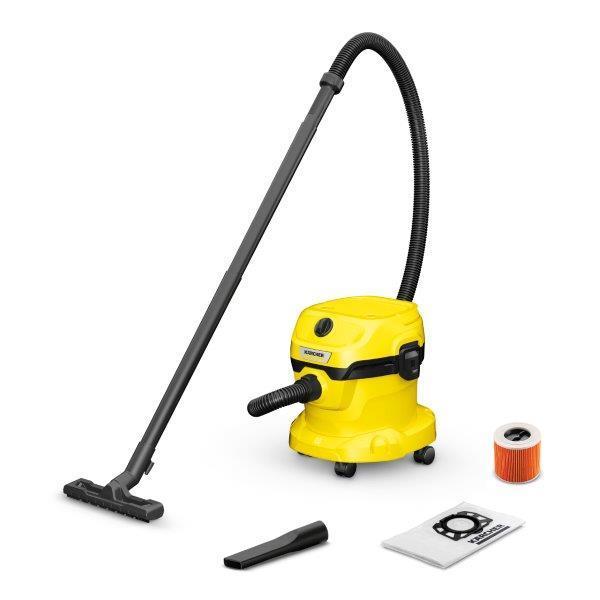 Sauso ir drėgno valymo dulkių siurblys KARCHER WD 2 Plus V-12/4/18/C