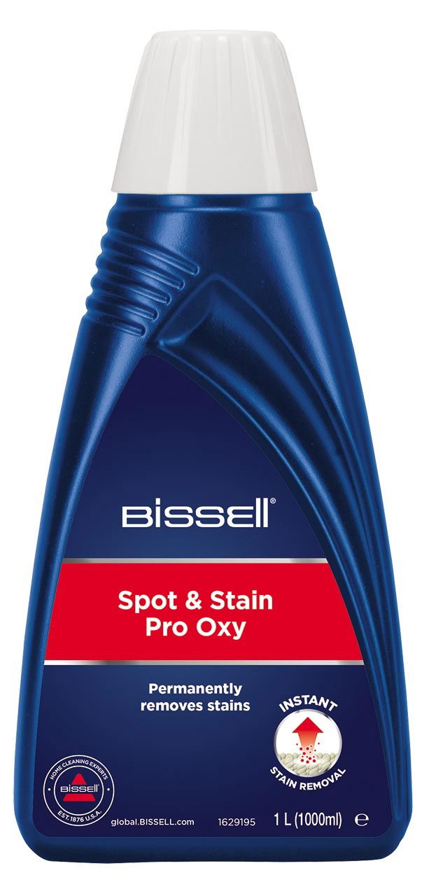 Bissell Spot and Stain Pro Oxy Portable Carpet Cleaning Solution for Stain Eraser, Pet Stain Eraser, SpotClean, SpotClean ProHeat, SpotClean Pet, SpotClean C3, MultiClean Spot & Stain, 1000 ml