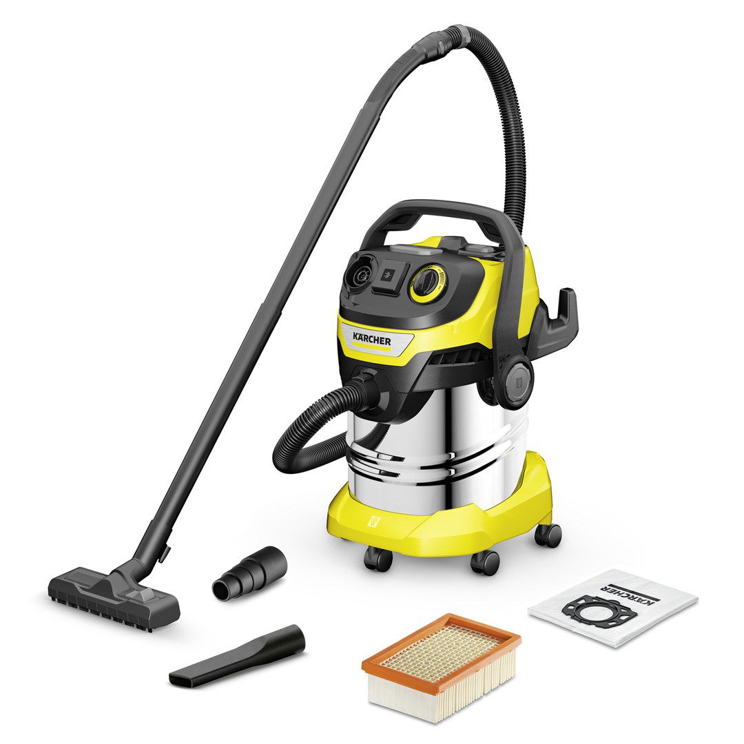 Sauso ir drėgno valymo dulkių siurblys KARCHER WD 5 P S V-25/5/22, 1100 W, 25 l