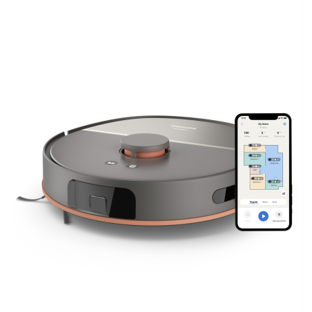 Philips HomeRun 5000 Series Aqua Vacuum and Mop Robot XU5000/10|XU5000/10