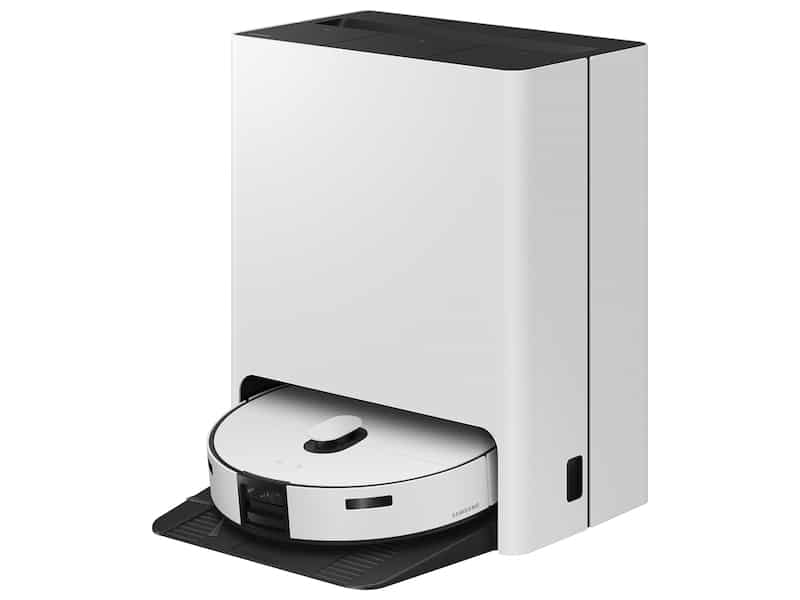 Dulkių siurblys robotas  Samsung BESPOKE Jet Bot Combo AI Steam, Wet & Dry, baltas   Prekė–VR7MD97714G/GE