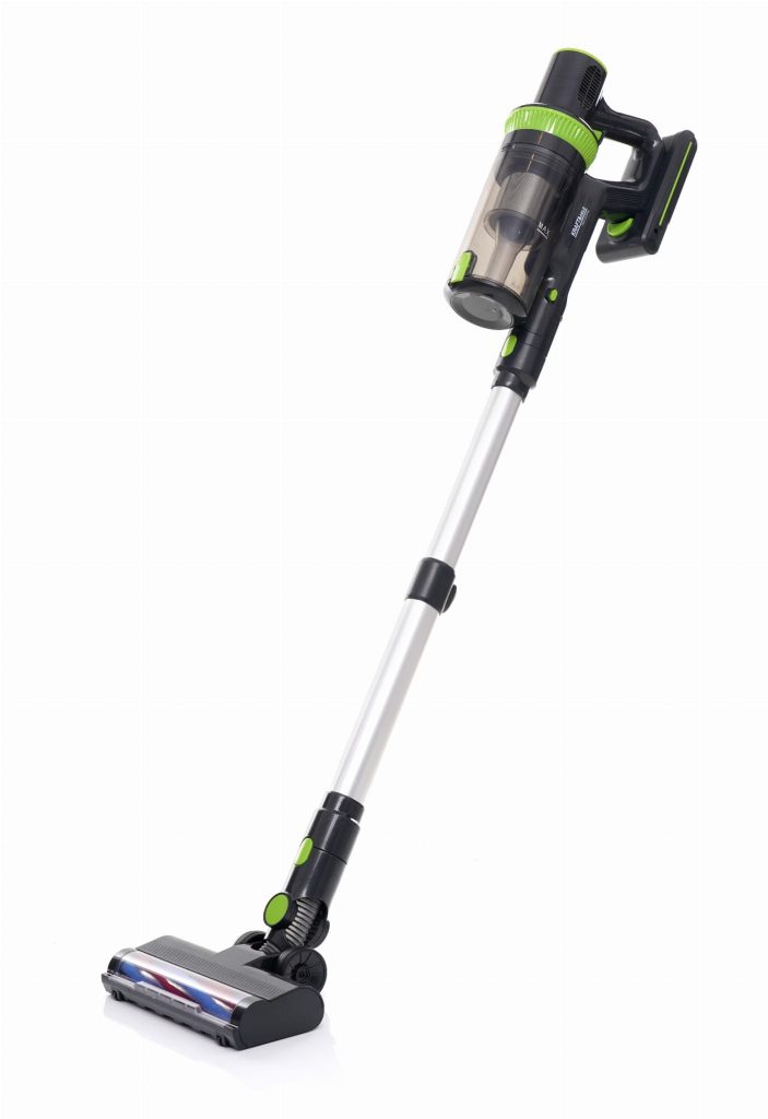 Akumuliatorinis vertikalus dulkių siurblys su LCD KD480