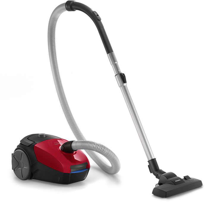 Dulkių siurblys Philips Vacuum cleaner FC8243/09	 Bagged, Power 900 W, Dust capacity 3 L, Red/Black