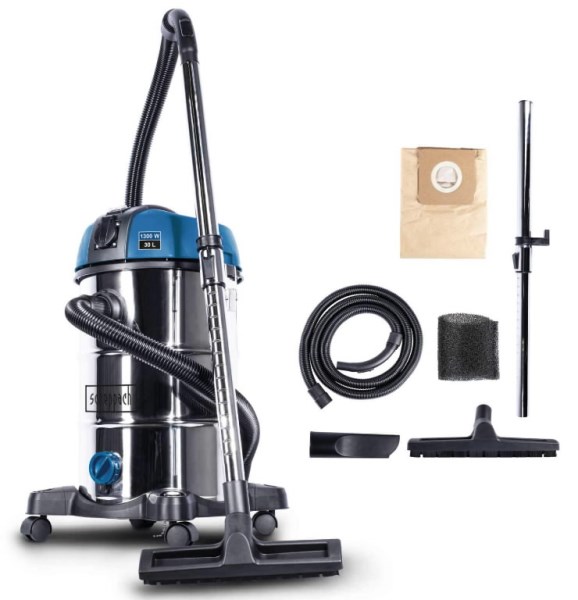 Siurblys dulkių 1300 W 30 L NTS 30 Premium Scheppach