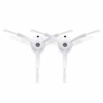 Šepetėliai šoniniai Roborock S7/S7+/Q7max/Q7max+/S5max/S6/S6pure/E5 robotui (2vnt.) balti