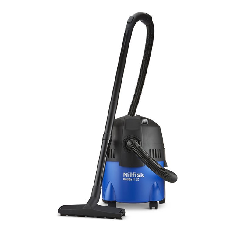 Nilfisk BUDDY II 12 CAR CLEANER dulkių siurblys 12 L Cilindrinis dulkių siurblys Sausa 250 W Dulkių