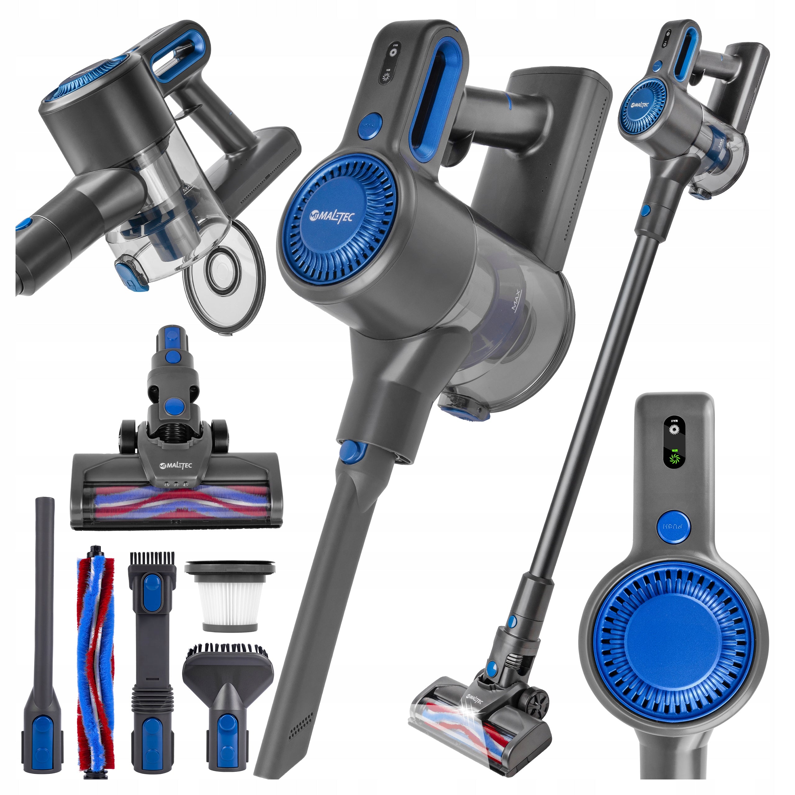 Rankinis cikloninis dulkių siurblys MalTec TURBOCYCLONE 3000 SUPER POWER