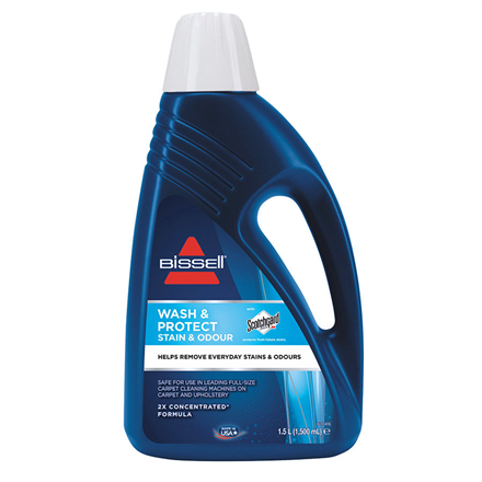 Valymo skystis BISSELL Wash & Protect - Stain & Odour 1,5 L