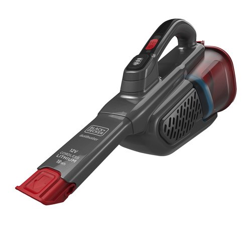 Black & Decker Dustbuster Juoda, Raudona Dulkių maišas