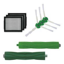 Šepečių ir filtro rinkinys dulkių siurbliui robotui Nordic Quality iRobot e5, i7 & i7+ / 352348