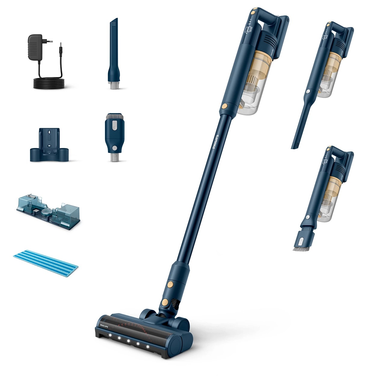 Dulkių siurblys šluota PHILIPS XC5043/01 „Aqua“