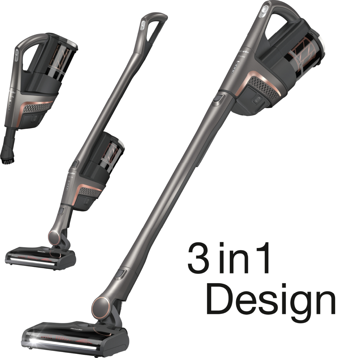 Dulkių siurblys šluota MIELE Triflex HX2 11806010 Pro Infinity grey