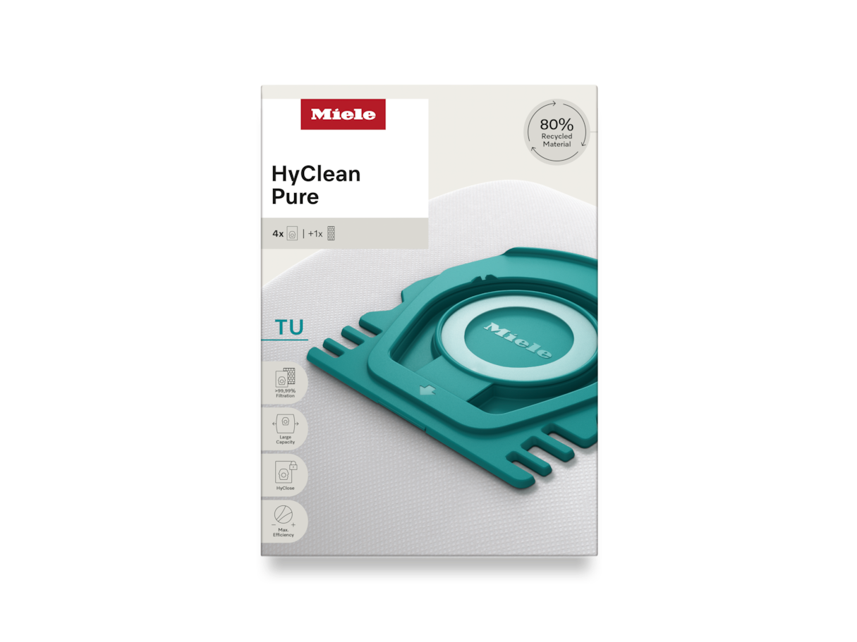 Dulkių siurblio maišeliai MIELE 12557060 HyClean Pure TU Guard S1, L1
