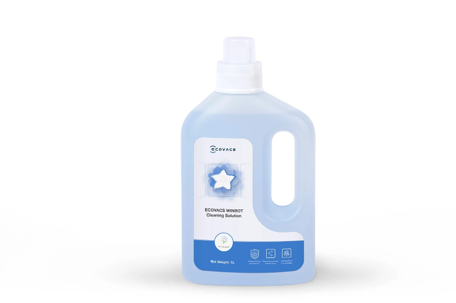 Valymo priemonė Ecovacs | Cleaning Solution 1 L skirta all WINBOT series | W-SO01-1007