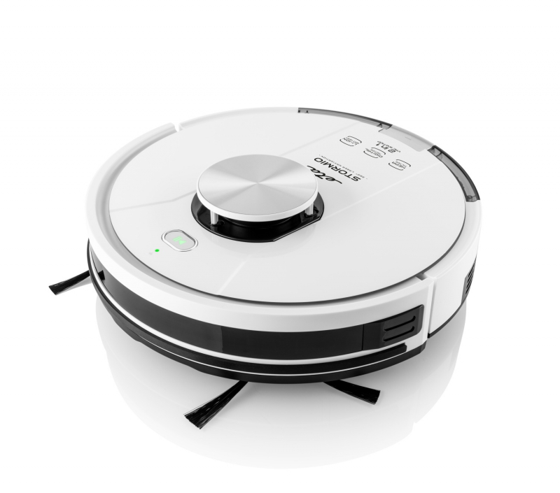 Dulkių siurblys robotas ETA Vacuum Cleaner Robot ETA423790000 Stormio Wet&Dry Operating time (max) 120 min Li-Ion 2400 mAh Dust capacity 0.6 L White