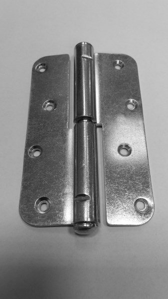 Vyriai pridėtiniai PN 110 mm baltai cinkuoti kairiniai