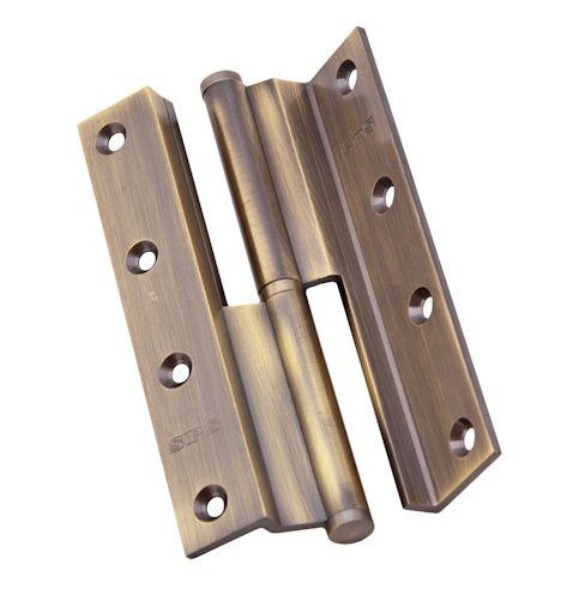 Vyriai durų 487 120 x 70 mm Inovo OGR sendinto žalvario kairiniai