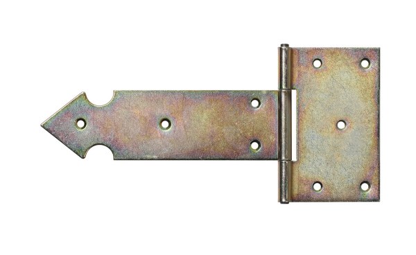 Vyriai durims 245x50x2 mm uždėtiniai cinkuoti Fortem
