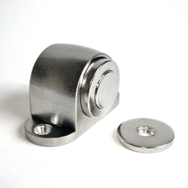 Atrama durų 30x52x30 mm magnetinė chromo matinė Aspro