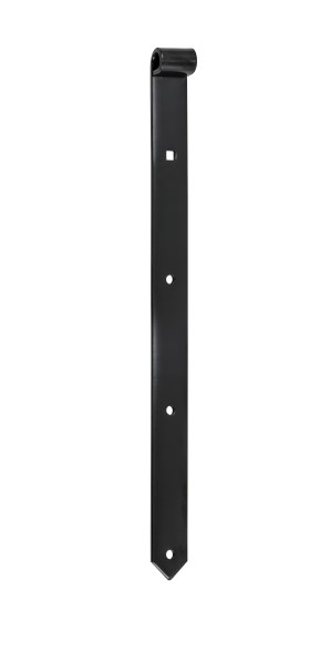 Puskilpė durims 300x37x13 mm juoda Vormann