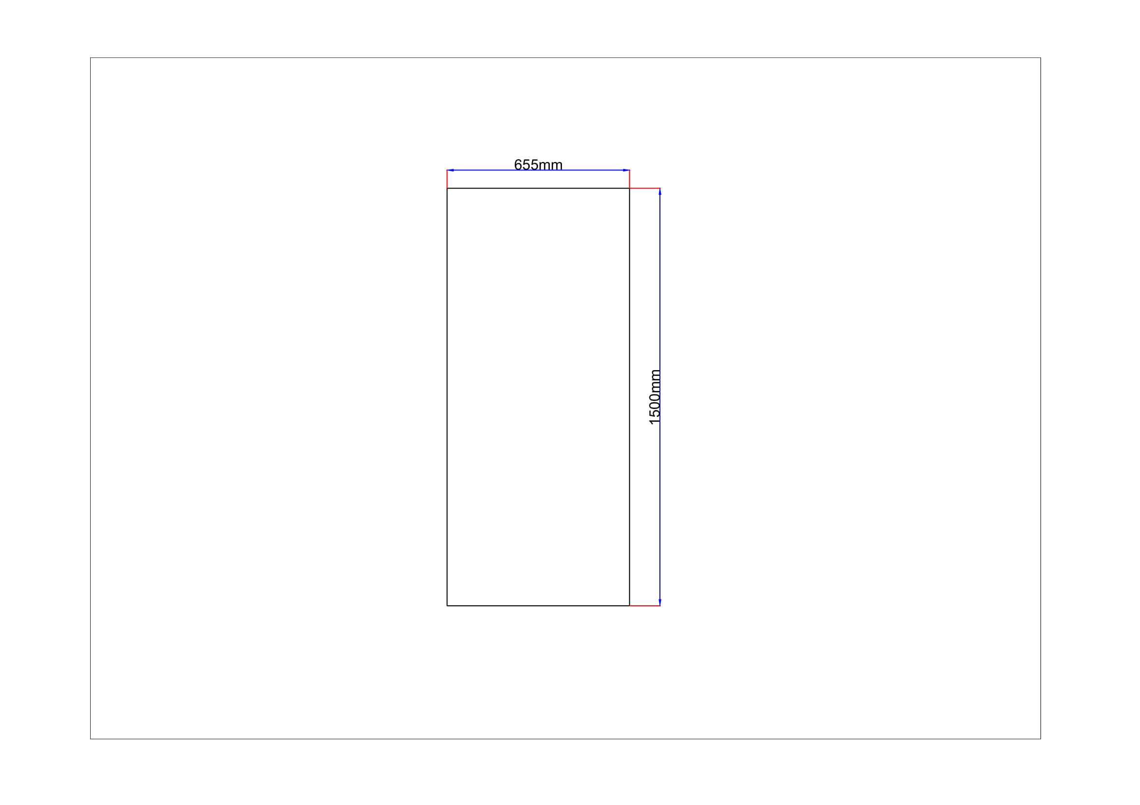 Dušo kabinos šoninis stiklas tiesus 655x1500 grey 3.117.