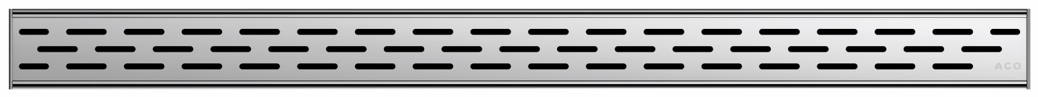 Grotelės dušo latakui ACO ShowerDrain C, Slot, 685 mm