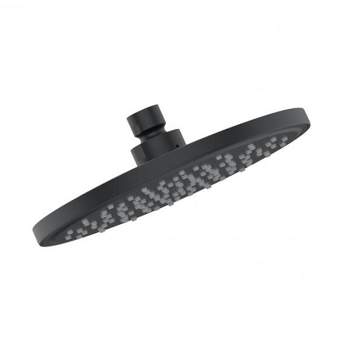 Ideal Standard lietaus galva 20 cm, apvali, juoda matinė